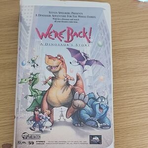 We're Back! A Dinosaur's Story VHS
